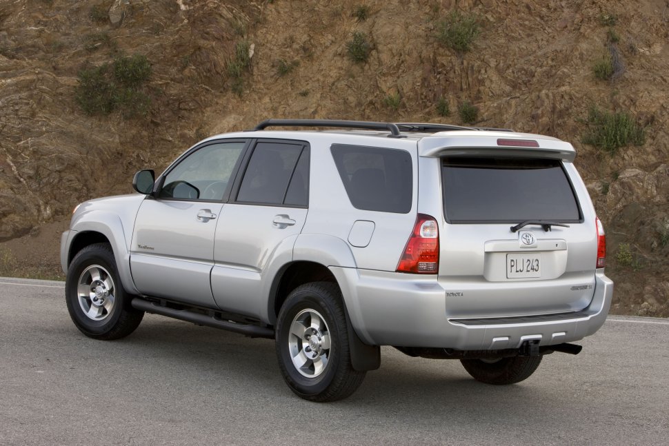 Toyota 4runner technical specifications and fuel economy